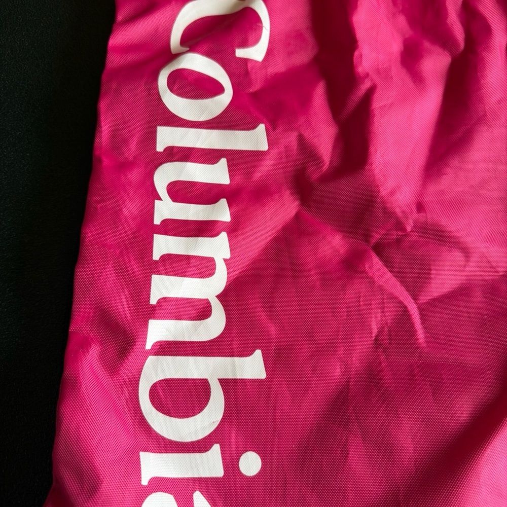 Columbia Pink Drawstring Backpack - image 2